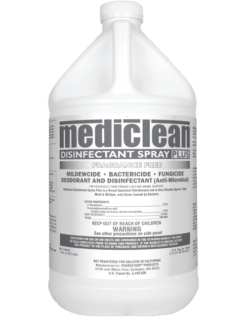 Disinfectant Spray Plus Fragrance Free MBD-01 221522902 Mediclean - Microban