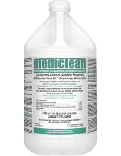 Germicidal Cleaner Concentrate Lemon MBQ-01 MediClean 221592909