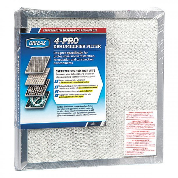 Dri-Eaz F585 4-PRO Four Stage Filter - 3-Pack